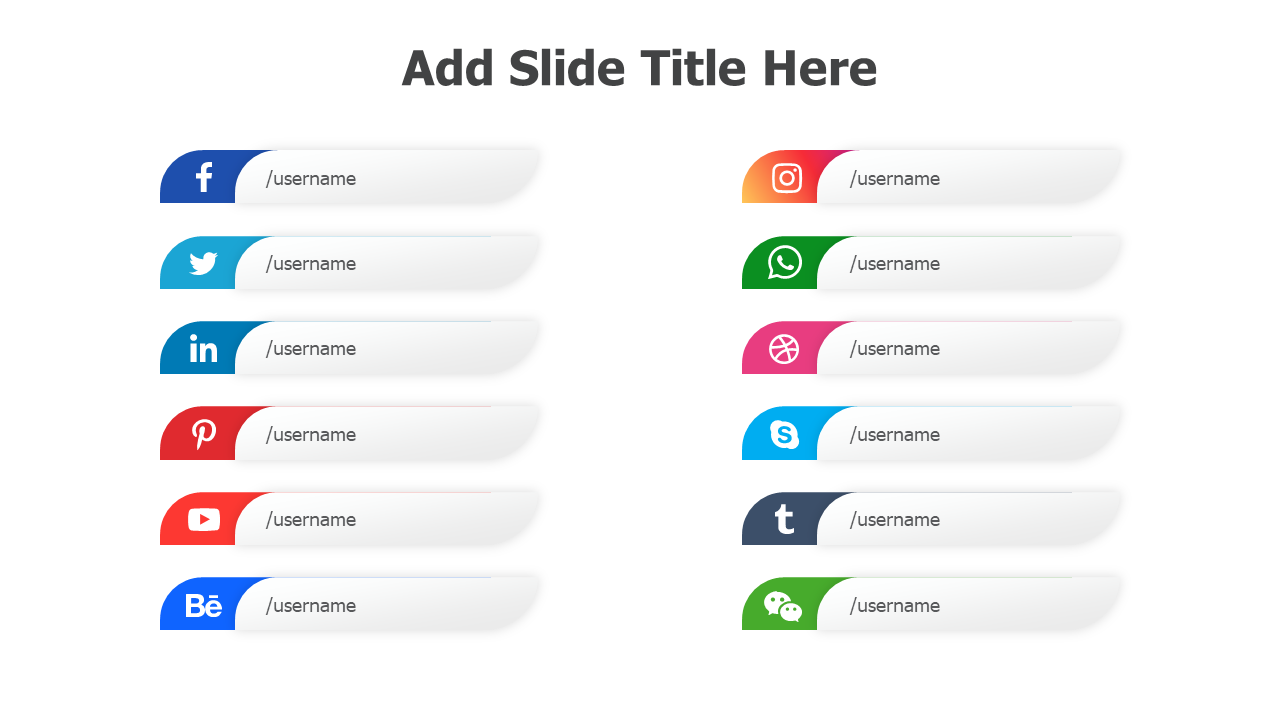 Social media icons 3