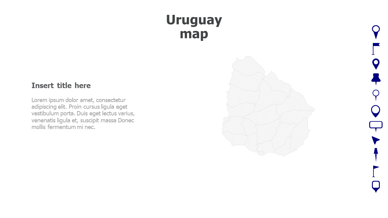 Uruguay map 107