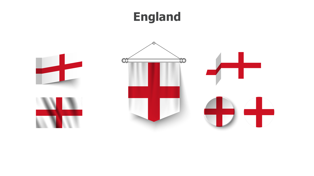 England flags