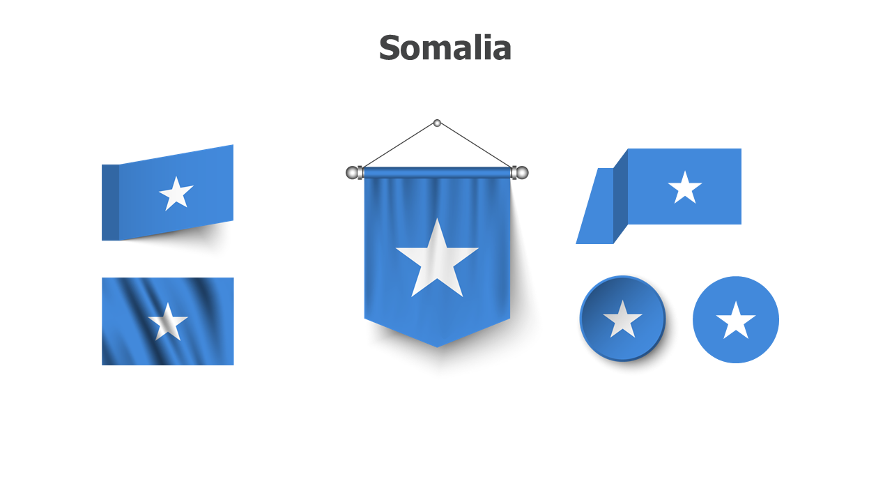 Somalia flags