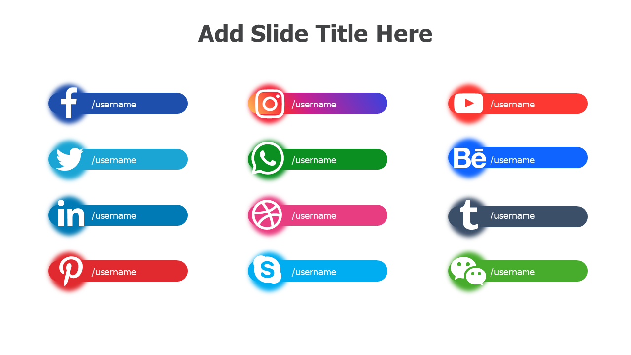 Social media icons 5