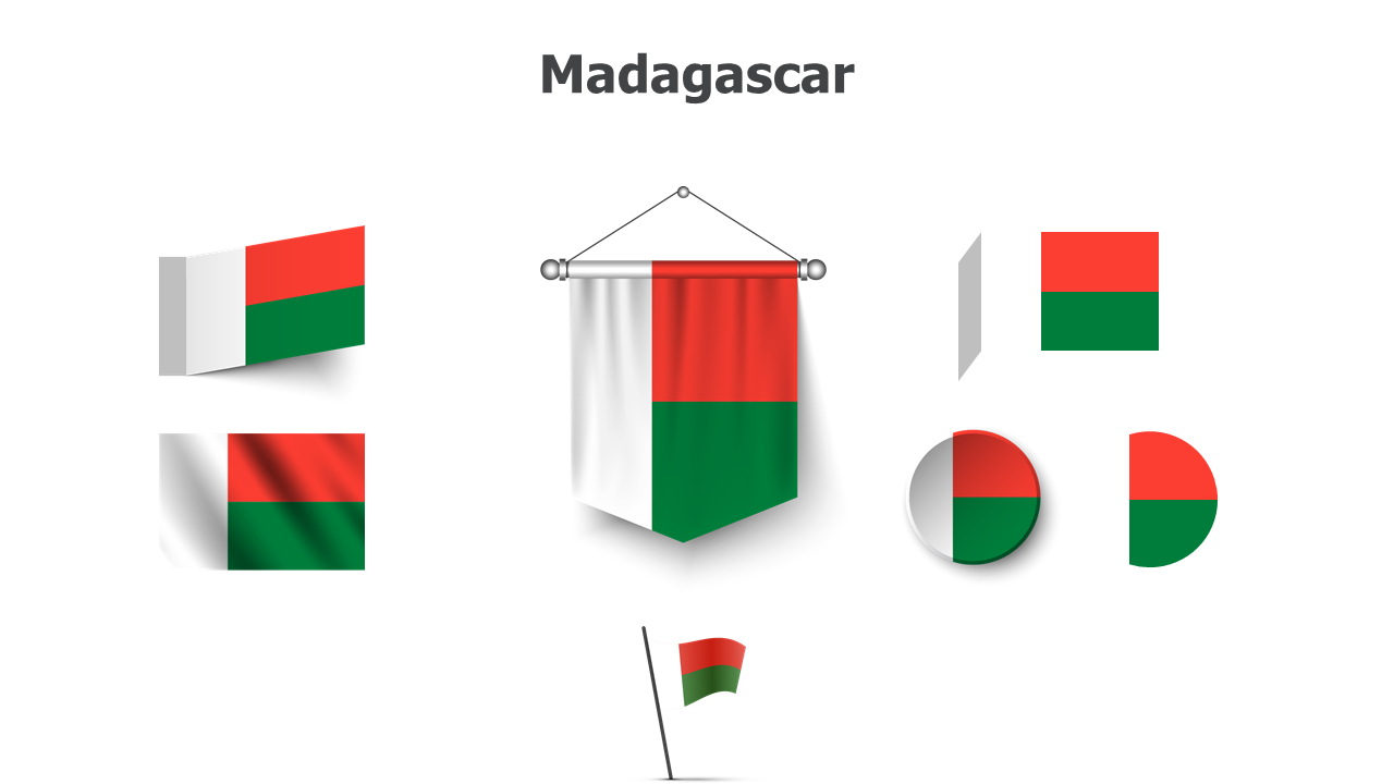 Madagascar flags