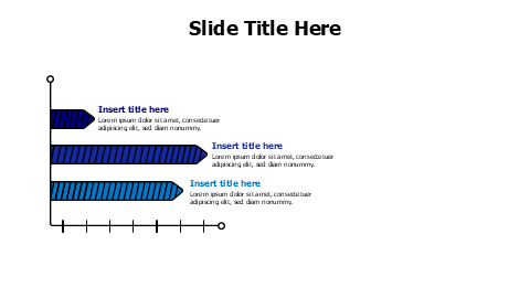3 doodle stripes bar chart infographic