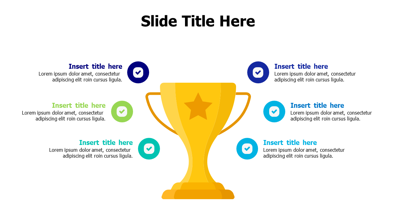 6 points cup infographic