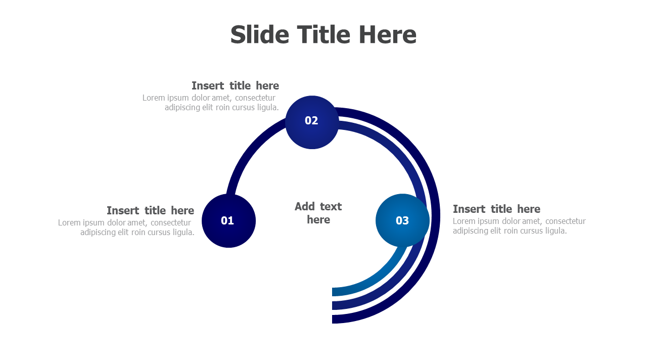 3 steps consecutive round