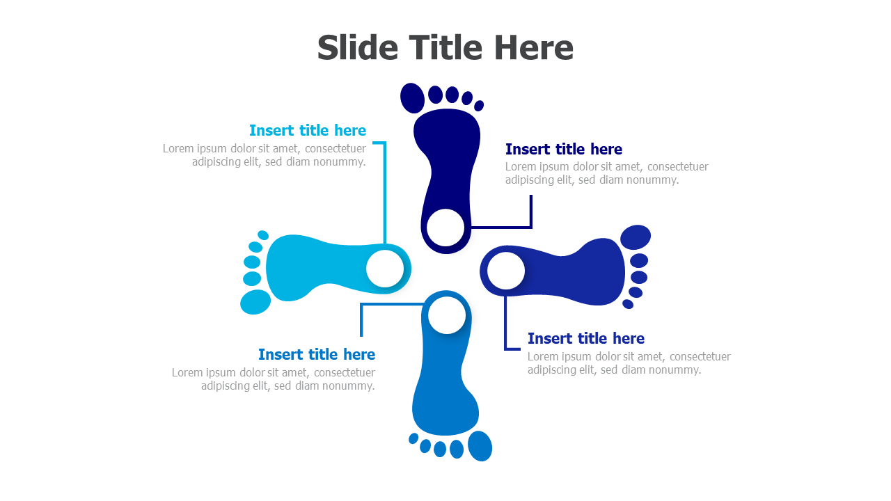 4 points footprint infographic 7