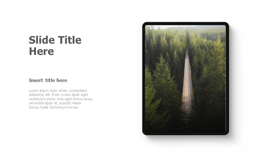 Dark Ipad mockup