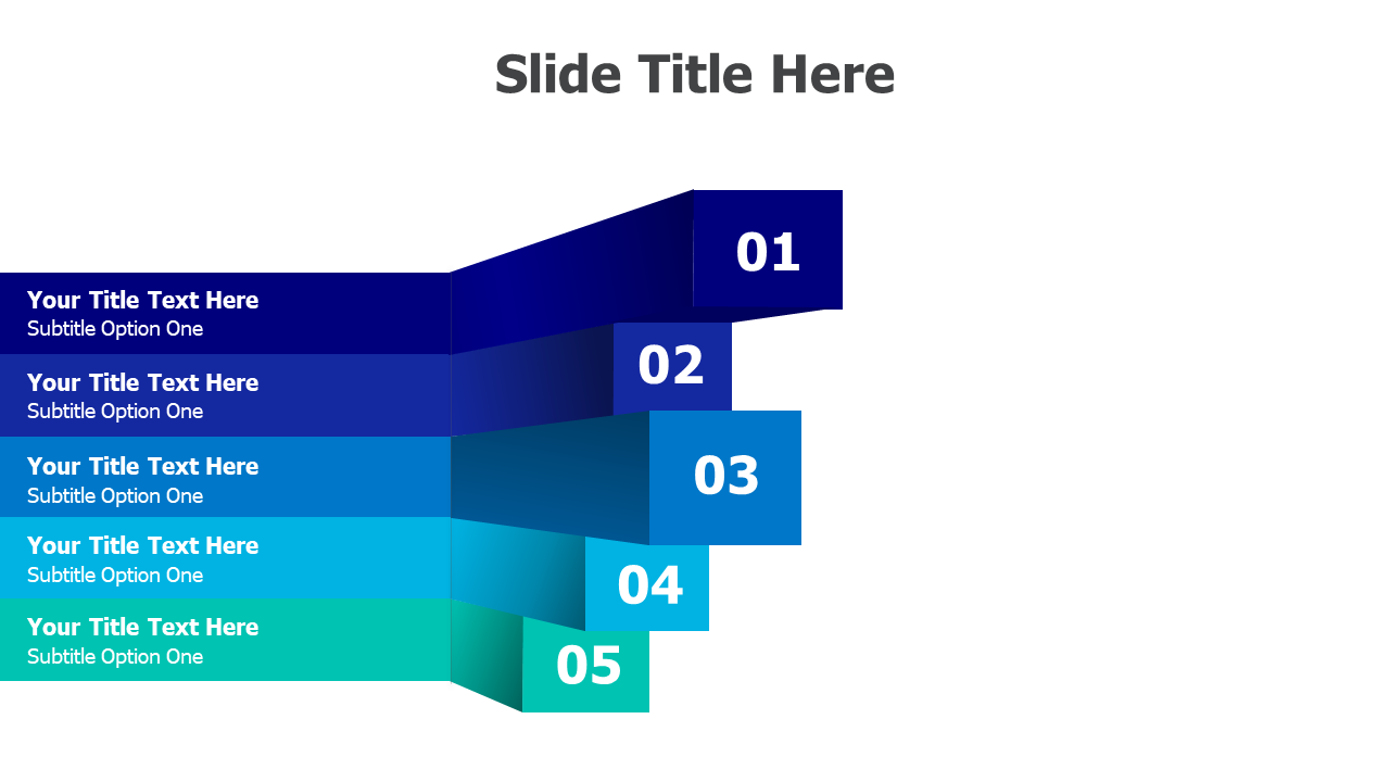 5 points 3D bars