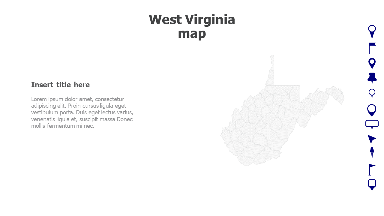 West Virginia map 289