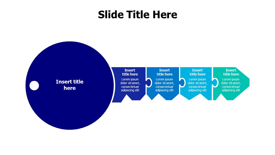 4 puzzles key infographic