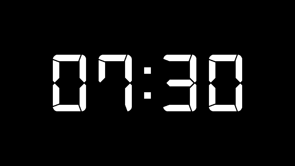 7 Minutes and 30 Seconds Timer