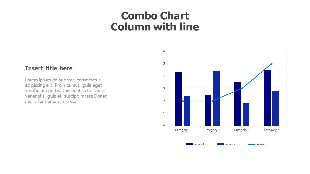 Combined column and line chart 6