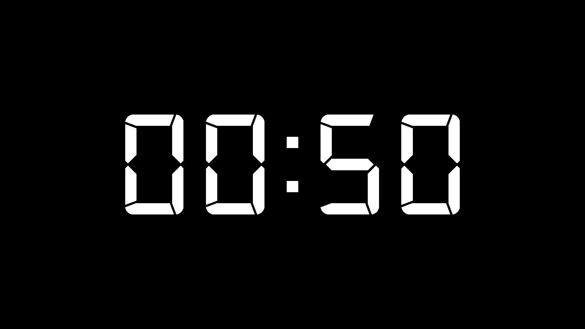 50 Seconds Timer