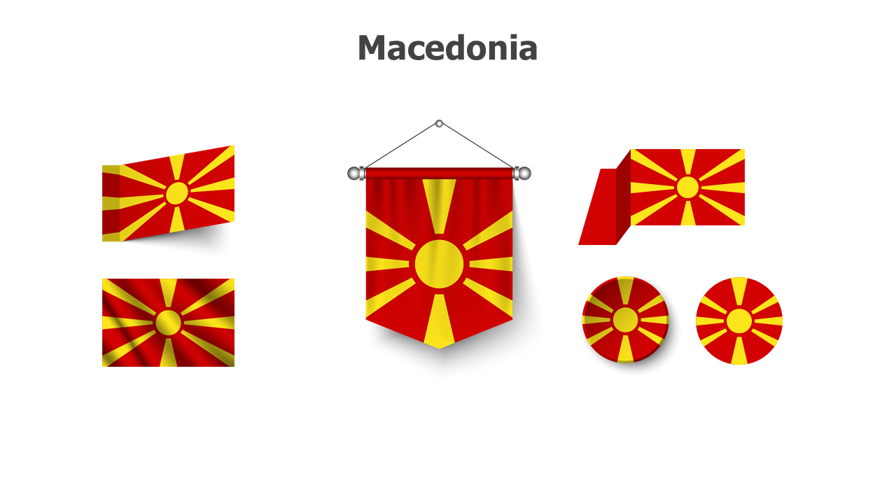 Macedonia flags