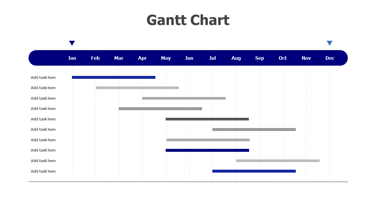 Months Gantt Chart 37