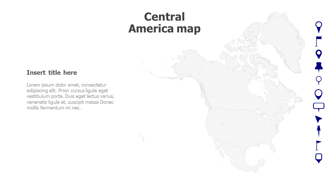 Central America map 86