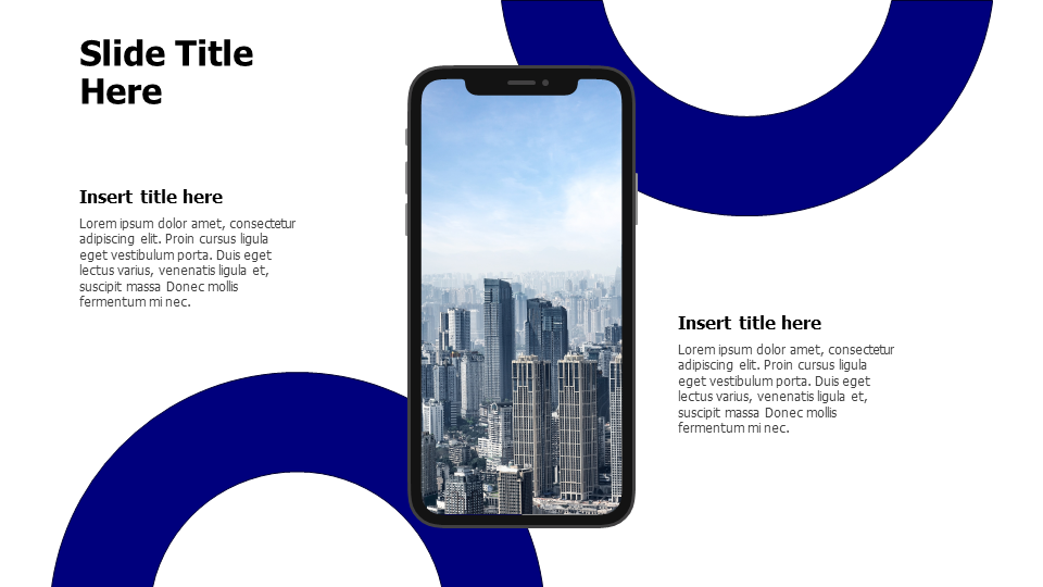 Editable mobile mockup