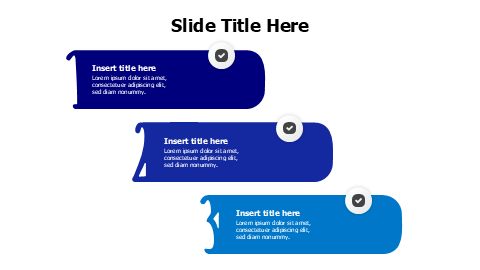 3 colored doodle stripes and numbers infographic