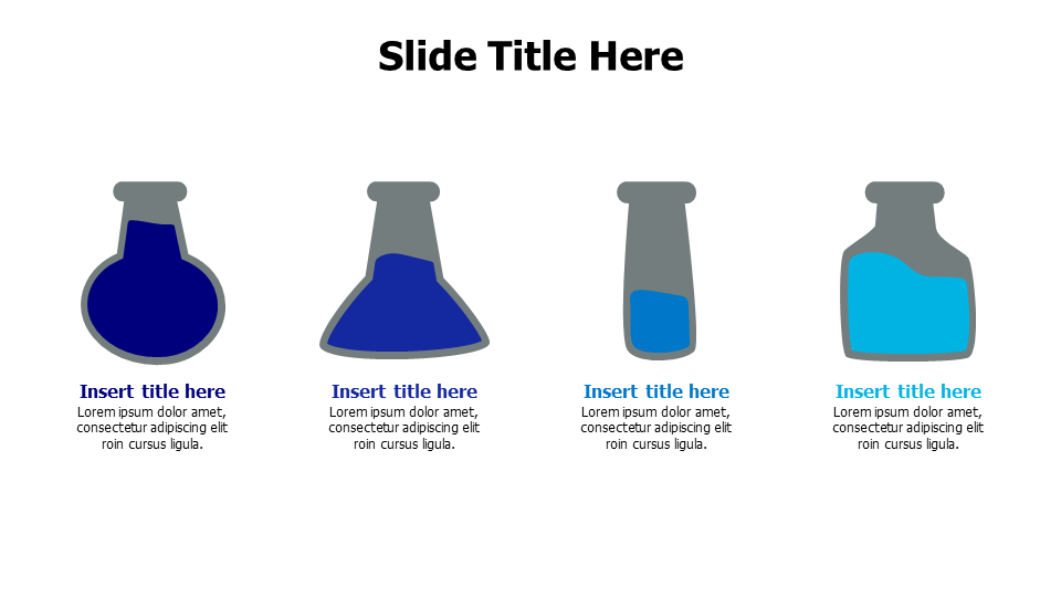 4 different types of test tubes infographic