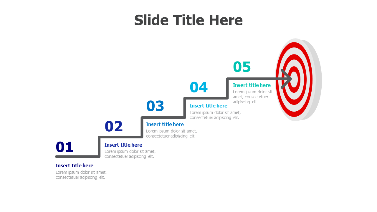 5 steps goal - target 10
