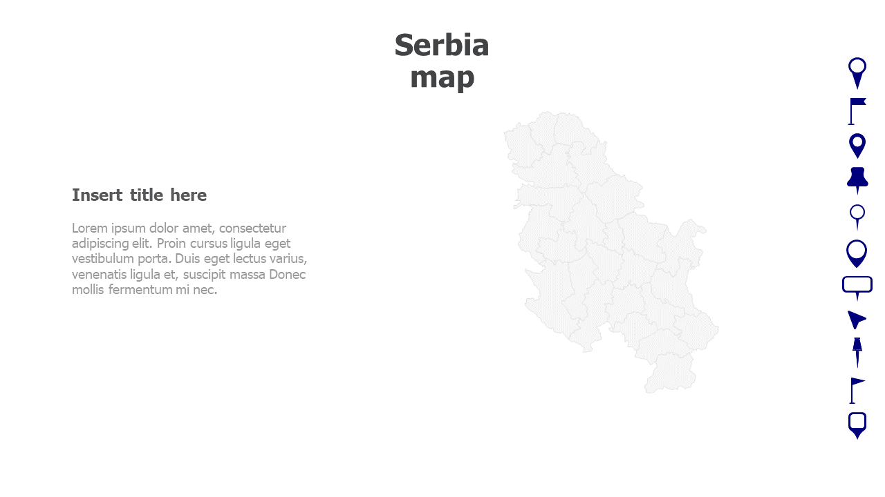 Serbia map 146