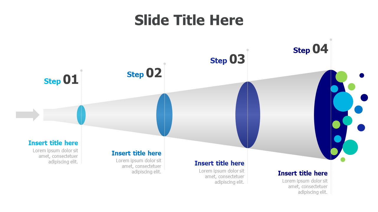 4 levels horizontal funnel 49