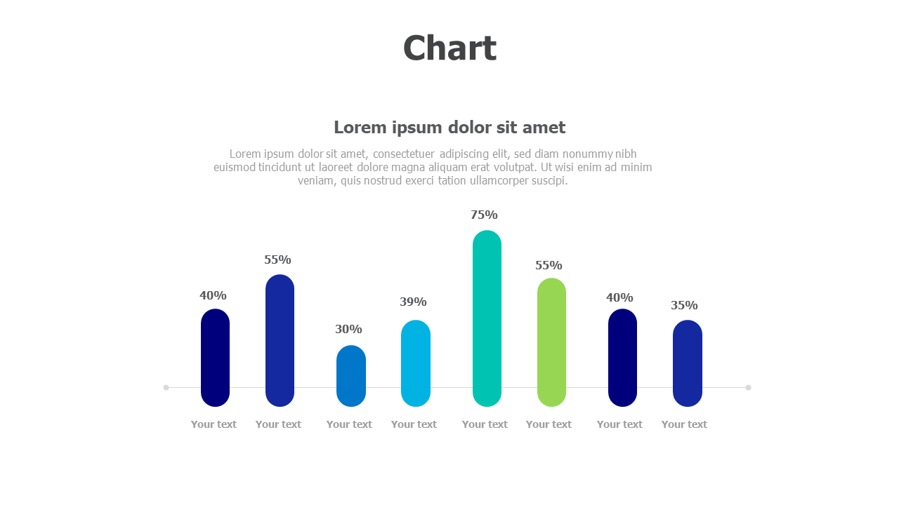 Manually editable column chart 10