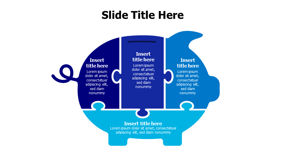 4 points saving infographic
