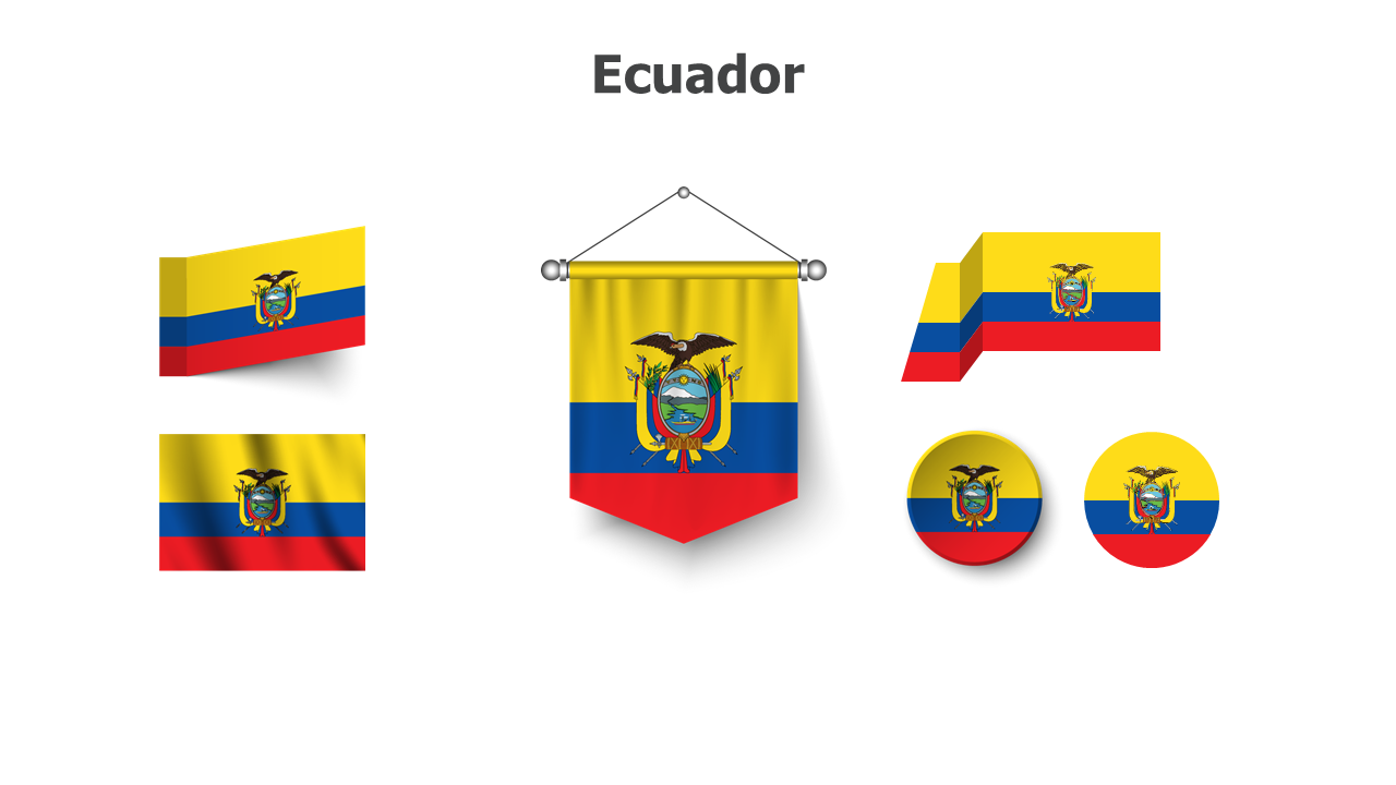 Ecuador flags