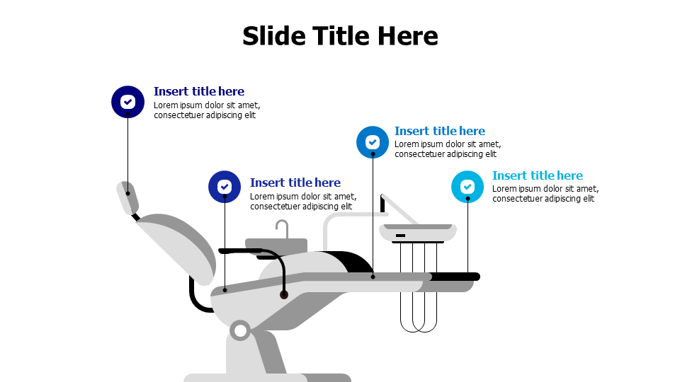4 points dentistry infographic